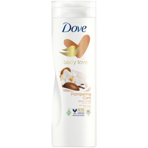 Shea Butter And Vanilla, Dove Body Love, Dove Shampoo, Dry Skin Body Lotion, Shea Butter Lotion, Lotion For Dry Skin, Basic Skin Care Routine, Shower Routine, Daily Skin Care Routine