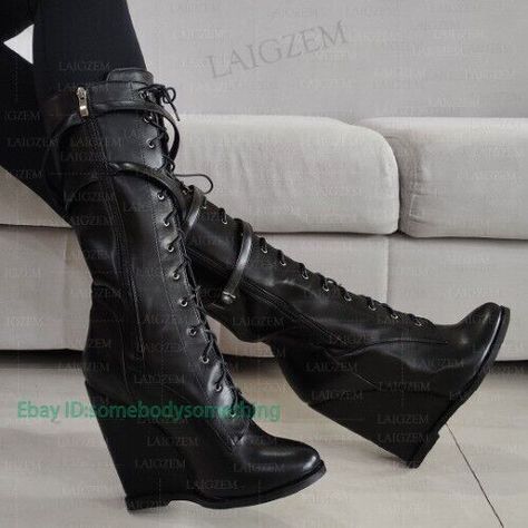 Large calf boots