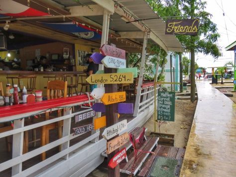 Friends Restaurant, Breakfast in Placencia, Belize As The Crow Flies, Restaurant Breakfast, Placencia Belize, By Bus, The Crow, Last Post, San Pedro, Belize, My Last