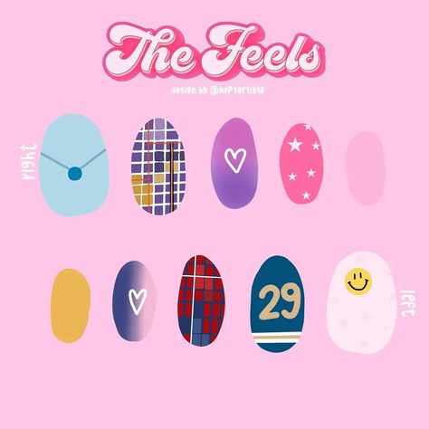 the feels twice nails inspo once jyp kpop Twice Nails, The Feels Twice, Nails Kpop, K Pop Nails, Idol Nails, Taiwan Tea, Kpop Nails, Instagram Username Ideas, Happy Nails