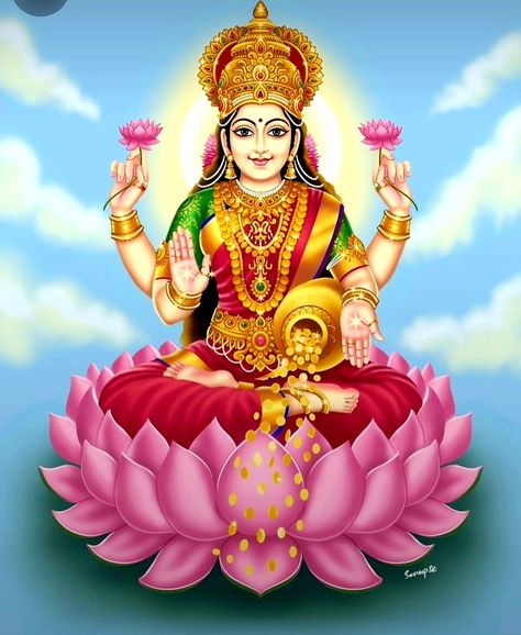 Lakshmi Maa Drawing, Laxmi Ji Images, Hindu Wallpaper Hd, Lakshmi Mata Drawing, Laxmi Ji Drawing, Lakshmi Mata Rangoli, Lakshmi Devi Images, Kulasai Mutharamman, Devi Mantra