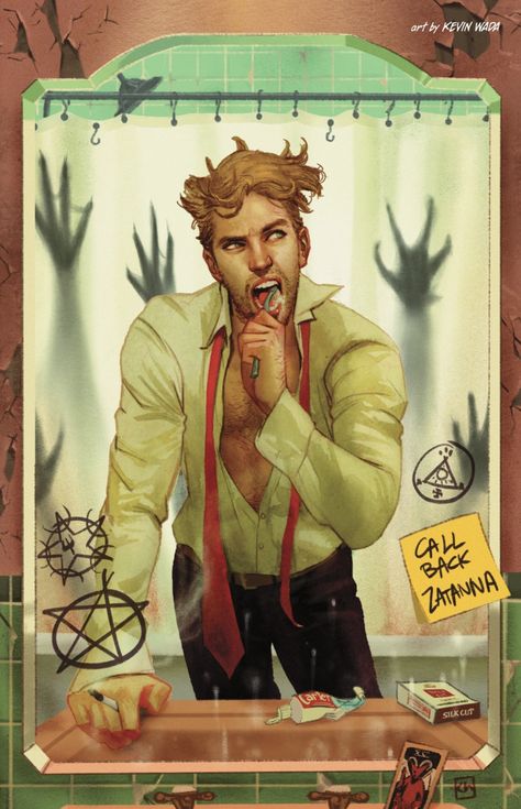 Constantine Comic, Kevin Wada, Dc Pride, 1936 Olympics, Constantine Hellblazer, King Shark, Justice League Dark, John Constantine, Univers Dc