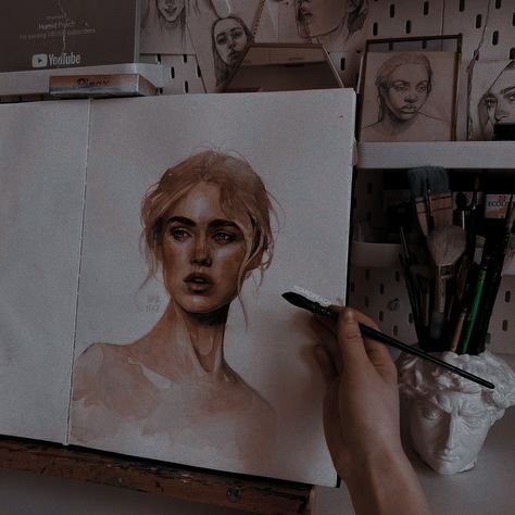 Artist Aethstetic, Art Academia Aesthetic, Art Academia, Mother Died, Surealism Art, The Dark Artifices, Step Brothers, Artist Aesthetic, Aesthetic People