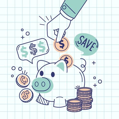 Free vector hand drawn bank drawing dood... | Free Vector #Freepik #freevector #geometric-illustration #doodle-shapes #simple-illustration #doodle-drawing Budget Illustration, Piggy Bank Drawing, Bank Drawing, Bank Illustration, Doodle Shapes, Project Cover Page, Geometric Illustration, Form Drawing, Illustration Doodle