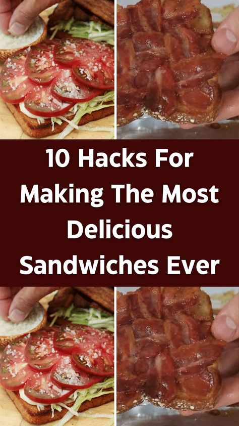 Get ready for your life to change - in the yummiest way possible.
There are few pleasures in life that add up to the greatness of a good sandwich.

Good sandwiches, after all, make the world go round.
They are what bring us together, well, at least according to “30 Rock’s” Liz Lemon but I totally agree.
“Can I share with you my worldview? All of humankind has one thing in common: the sandwich. I believe that all anyone really wants in this life is to sit in peace and eat a sandwich.” Good Sandwiches, Liz Lemon, 30 Rock, Delicious Sandwiches, Best Sandwich, Life Is Too Short, In Peace, Too Short, Food Hacks