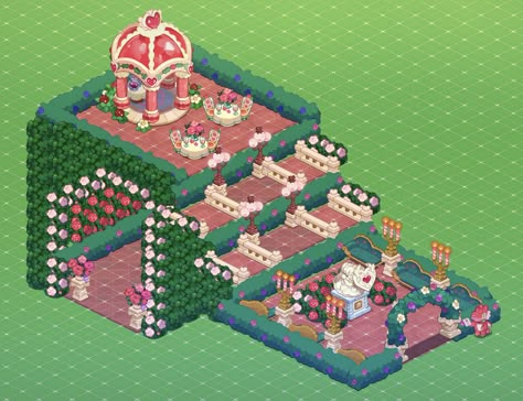 Kingdom Decorations, Cookie Run Kingdom Design Ideas, Cookie Run Layout Ideas, Pavilion Party, Cookie Run Kingdom Design, Cookie Run Kingdom Decor, Cookie Run Layout, Cookie Run Kingdom Layout, Crk Layout