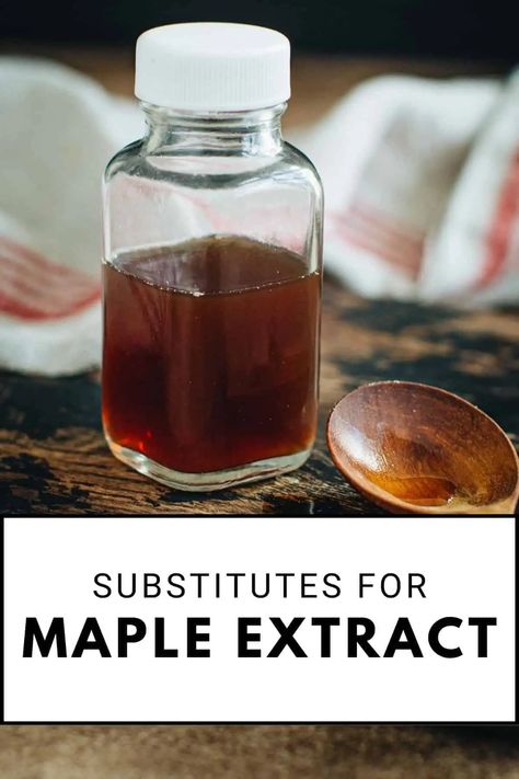 Maple Extract Substitute - Aimee Mars Maple Extract, Pumpkin Desserts, Cookie Connection, Clean Bottle, Maple Trees, Local Grocery Store, Pure Maple Syrup, Pumpkin Dessert, Easy Family Meals