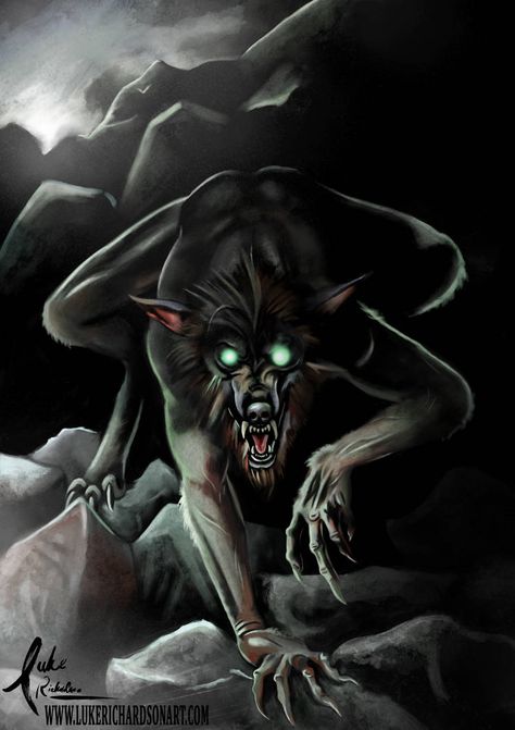 Werewolf Art, Vampires And Werewolves, Detailed Image, Character Illustration, Digital Illustration, Batman, Digital Art, Deviantart, Fictional Characters