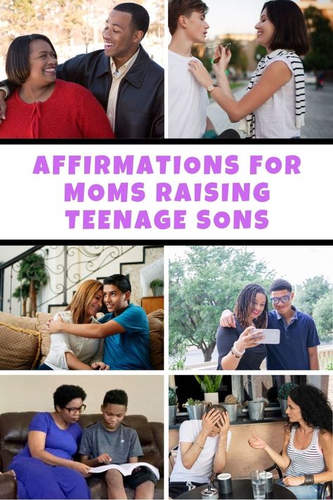 Welcome to my “Affirmations for Moms Raising Teenage Sons” series! Over the next 30 days, I will share affirmations and uplifting reminders for mothers of tweens and teenage sons. As a parent, I believe it is important to speak, think and pray positive and uplifting words over our children. Affirmations can help you stay positive, ... Read More about Affirmations for Moms Raising Teenage Sons The post Affirmations for Moms Raising Teenage Sons appeared first on Divas With A Purpose. Children Affirmations, Parenting Challenge, Teenage Son, Better Parent, I Love My Son, Uplifting Words, Let's Chat, Mother Son, Parenting Styles