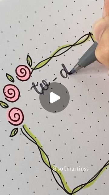 Sof (Sophia Martins) on Instagram: "How about some flowers? 🌸  #flowers #drawings #easydrawings" Flower Garland Drawing, Cute Easy Flower Drawings, Flower Sketches Simple, Bujo Flowers, Flower Doodles Easy, Easy Journal Ideas, Cute Flower Drawing, Clean Dinners, Easy Flower Drawings