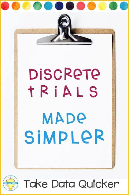 ABA and Discrete Trials Made Simpler Discrete Trial Training Activities, Board Certified Behavior Analyst, Discrete Trial Training, Antecedent Interventions Aba, Functions Of Behavior Aba, Differential Reinforcement Aba, File Folder Activities, Data Tracking, Calendar Time