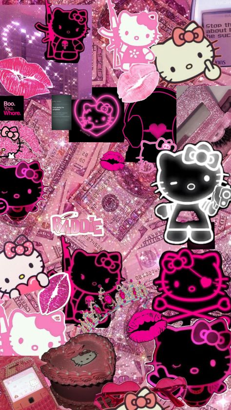 Pink Hello Kitty Wallpaper, Pink Hello Kitty Wallpaper Iphone, Tapeta Hello Kitty, Hood Wallpapers, 3d Wallpaper Cute, Pretty Wallpaper Ipad, Hello Kitty Wallpaper Hd, Pink Wallpaper Hello Kitty, Halloween Wallpaper Iphone Backgrounds