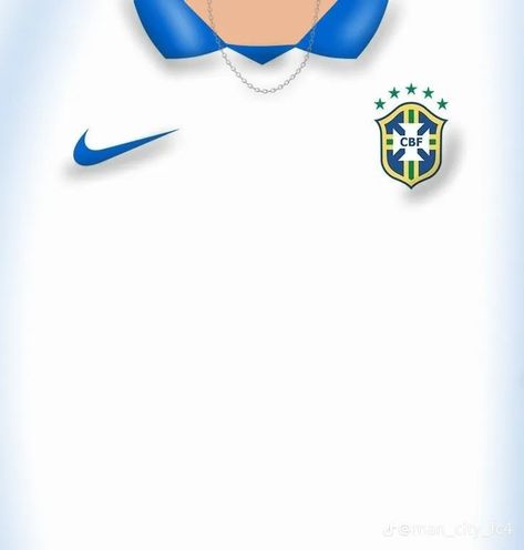 Brasil White Nike T Shirt, T Shirt Time, Roblox T Shirts, Roblox T-shirt, Roblox Shirt, T Shorts, Soccer Kits, Nike Boy, Nissan Gt-r