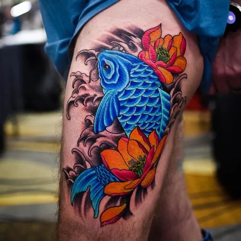 Koi Fish Tattoo Cover Up, Koi Fish Tattoo Sketch, Koi Fish Tattoo For Men, Blue Koi Fish Tattoo, 2 Koi Fish Tattoo, Fish Tattoo Meaning, 2 Koi Fish, 1996 Tattoo, Pez Koi Tattoo