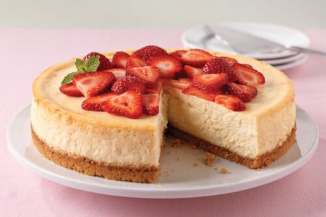 Paula Deen Cheesecake Recipe Cheesecake Recipes Philadelphia, Philadelphia Cheesecake, Philadelphia Recipes, Anna Olson, Pies Recipes, Cheesecake Recipes Classic, Philadelphia Cream Cheese, Torte Cupcake, Classic Cheesecake