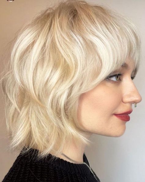 Shaggy Bob Hairstyles, Short Shag Haircuts, Shaggy Short Hair, Short Shag Hairstyles, Shaggy Bob, Shag Haircuts, Short Shag, Messy Short Hair, Shag Haircut