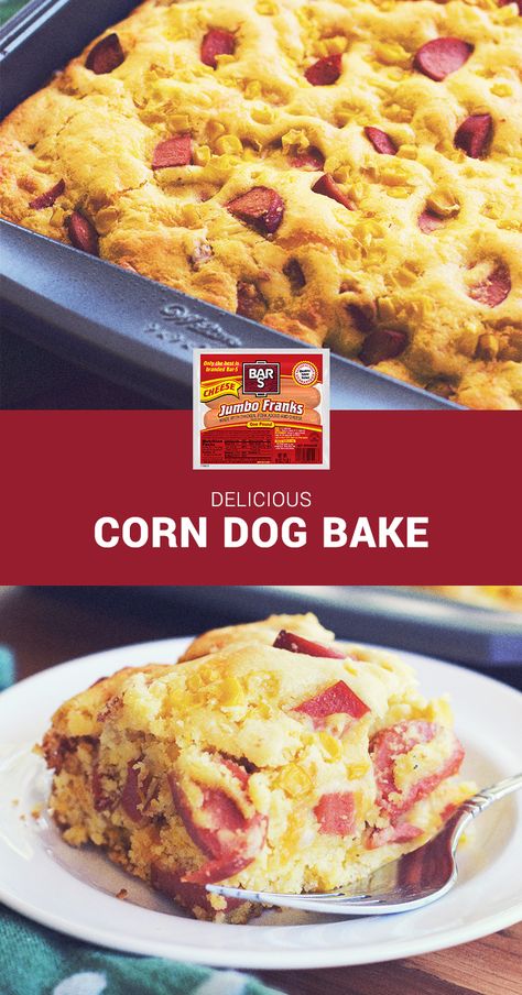 Corn Dog Bake, Corn Dog Casserole Recipes, Cornbread Muffins With Hotdogs, Hot Dogs And Cornbread, Cornbread And Hotdogs, Corn Dog Casserole Jiffy, Corn Dogs With Jiffy Cornbread, Corn Dog Casserole, Baked Corn Dogs