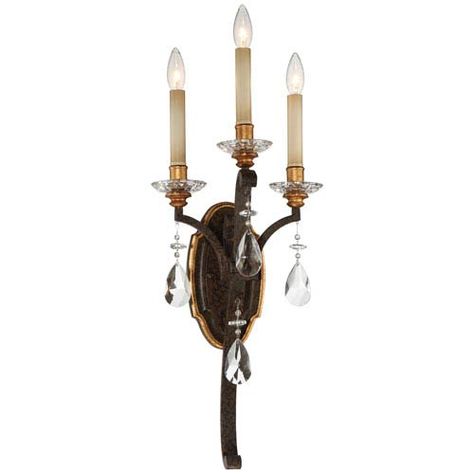 Black And Gold Wall, European Lighting, Traditional Wall Sconces, Rustic Sconces, The Chateau, Gold Highlights, Gold Wall, Mini Chandelier, Wall Candles