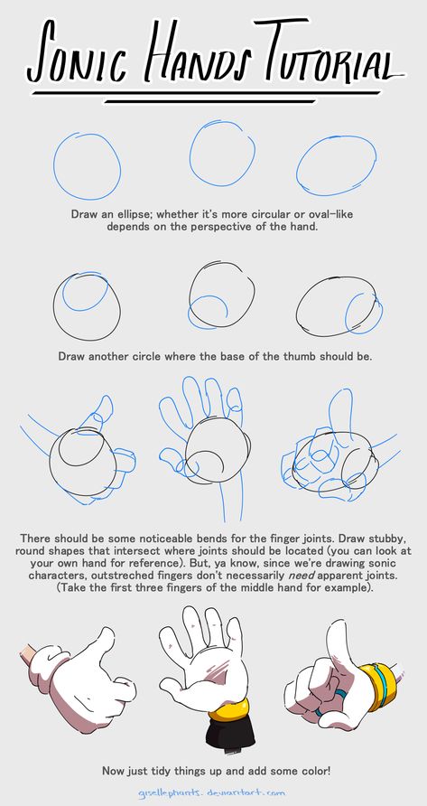 How to draw Sonic hands by gisellephants on deviantart.com how-to-draw-list.deviantart.com Sonic In Different Styles, How To Draw A Sonic Character, Sonic Character Reference, Sonic The Hedgehog Art Reference, Silver The Hedgehog Reference, How To Draw Mobians, Sonic Oc Drawing, Sonic The Hedgehog Sketch Art, Sonic Hands Tutorial