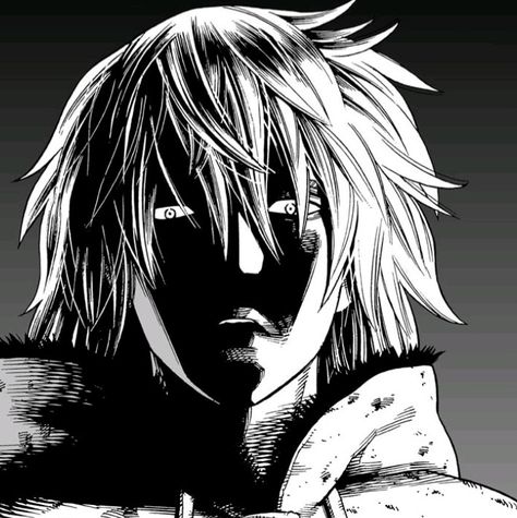 Vinland Saga, Black And White, Anime, White, Black