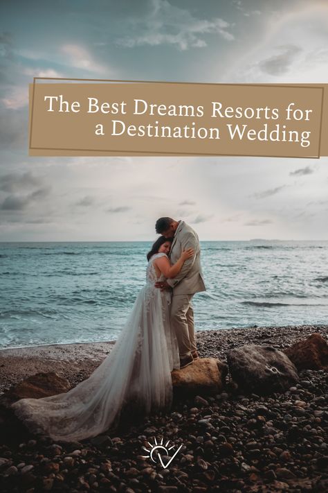 Imagine exchanging your vows surrounded by the azure waters of the Mexican coastline or the swaying palm trees of the Caribbean. With Dreams Resorts, these dream destinations can become reality, providing the perfect setting for your once-in-a-lifetime event. Let our guide to the best Dreams Resorts for destination weddings inspire you to start planning the wedding of your dreams. Resorts In Mexico, Dream Wedding Locations, Dreams Tulum, Mexico Wedding Venue, Secrets Resorts, Dreams Resorts, Family Friendly Resorts, Dream Destination Wedding, Mexico Resorts