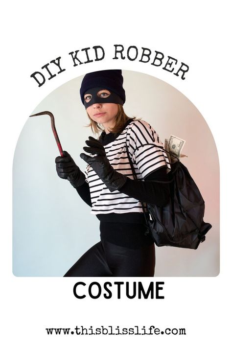 robber costume Bank Robber Costume, Robber Halloween Costume, Robber Mask, Robber Costume, Crochet Halloween Costume, Bohemian Blanket, Bank Robber, Diy Toddler, Unique Kids