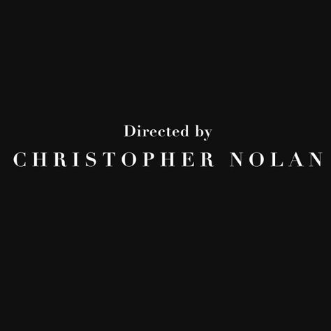 Christopher Nolan Aesthetic, Nolan Movies, Directed By Christopher Nolan, Christopher Nolan, Inception, Silver Screen, Get To Know Me, Cinematography, Good Movies