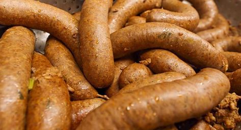 How To Cook Boudin In Different Ways How To Cook Boudin Sausage, How To Cook Boudin, Boudin Recipe, Boudin Sausage, Delmonico Steak, Boudin Balls, Source Of Iron, Creole Mustard, Cajun Dishes