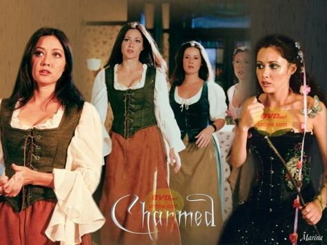 Charmed Halloween Shannen Doherty Charmed, Jason Priestley, Halloween Episodes, Charmed Tv Show, Charmed Book Of Shadows, Jennie Garth, Charmed Tv, Holly Marie Combs, Charmed Sisters