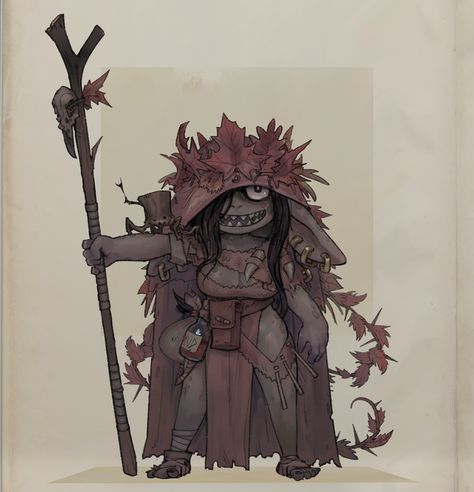 Familiar Dnd, Goblin Druid, Dnd Druid, Goblin Art, Dnd Races, One D, Dungeons And Dragons Characters, Dnd Characters, Character Portraits