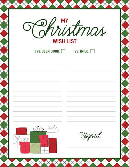 Printable Christmas List Templates | Live Craft Eat Kids Christmas List Printable, Christmas List Printable, Printable Christmas Templates, Wish List Template, Christmas Wish List Template, Christmas List Template, Kids Christmas List, Christmas Decoration For Kids, Christmas Layout