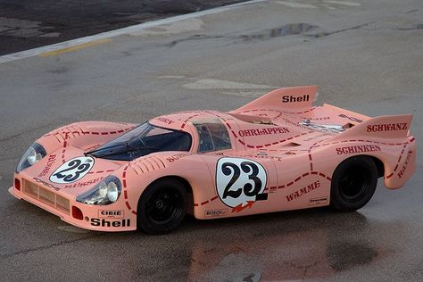 Porsche Pink, Pink Porsche, Porsche Factory, Porsche Motorsport, Pimped Out Cars, Porsche 917, Vintage Race Car, Auto Racing, Porsche Cars