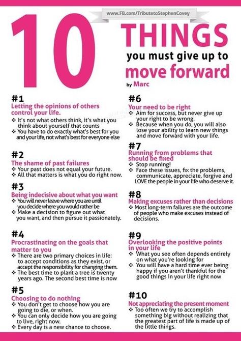 10 things to give up to move forward, moving forward in life, personality development, stephen covey, inspiration, motivation. #inspiration #personality #perfectmind #perfectbody Stephen Covey, Cinderella Story, To Move Forward, Move Forward, Bad Habits, What’s Going On, New Things To Learn, Self Improvement Tips, Good Advice