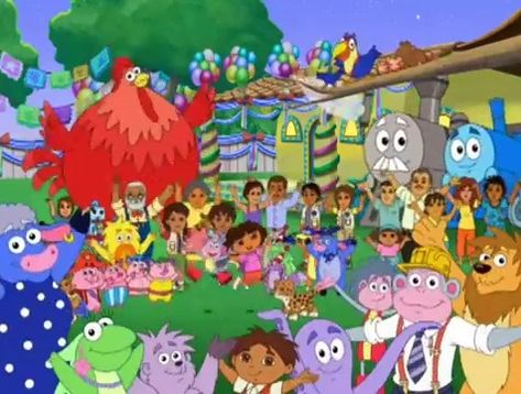 Dora's Big Birthday Adventure/Gallery | Dora the Explorer Wiki | Fandom Dora And Friends, Go Diego Go, Crystal Kingdom, Unicorn Flowers, Red Chicken, Childhood Memories 2000, Blue Train, Snow Princess, Pirate Adventure