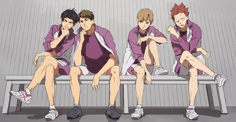 Goshiki Tsutomu, Ushijima Wakatoshi, Shirabu Kenjiro, Tendou Satori Goshiki Tsutomu, Ushijima Wakatoshi, Desain Quilling, Haikyuu Volleyball, Haikyuu Karasuno, Haikyuu Wallpaper, Haikyuu 3, Flight Tickets, Volley Ball