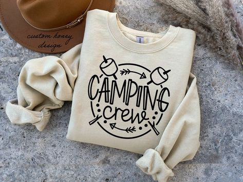 "Camping Crew Sweatshirt,Camping Sweatshirt,Adventure Sweatshirt,Travel Sweatshirt,Vacation Sweatshirt,Camper Hoodie Sweatshirt,Hiking Hoodie - How To Order ----- 1-) Please, check and review all the photos. 2-) Choose your t-shirt size and color. *We use more than one brand product. Different styles of shirts may have different shades of same color choice due to different manufacturer brands. *For this reason, we recommend you to match shirts from the same styles if you want precisely matching colors (ex. Unisex, V-necks, Toddler, etc.). 3-) Click add to cart. You can go back to add more shirts. 4-)Click \"Proceed to check out\". 5-)When you check out, you can add a note to seller for any request. ----- Unisex Shirts ----- * Unisex t shirt fits like a well-loved favorite, featuring a crew Hiking Hoodie, Adventure Sweatshirt, Camp Sweatshirt, Camping Sweatshirt, Travel Sweatshirt, The Mountains Are Calling, Matching Colors, Shirt Fits, Camping Trailer