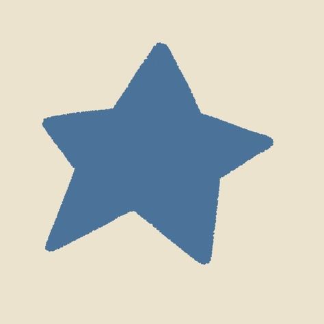 Beige And Blue Icons, Instagram Minimalist Icon, Beige And Blue Wallpaper, Blue Stars Aesthetic, Aesthetic Blue Pfp, Blue Minimalist Aesthetic, Blue Aesthetic Icons For Apps, Blue Star Icon, Aesthetic Blue Icon