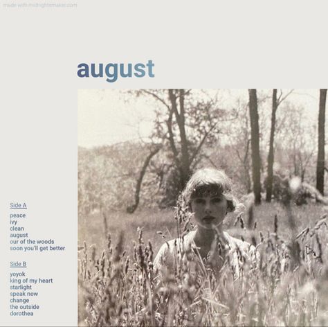 august | birth months as albums Taylor Swift Playlist, Taylor Swift Youtube, Taylor Swift Jokes, Cant Sleep At Night, August Taylor, Taylor Swift Fan Club, Concept Album, Taylor Swift Posters, Music Mood