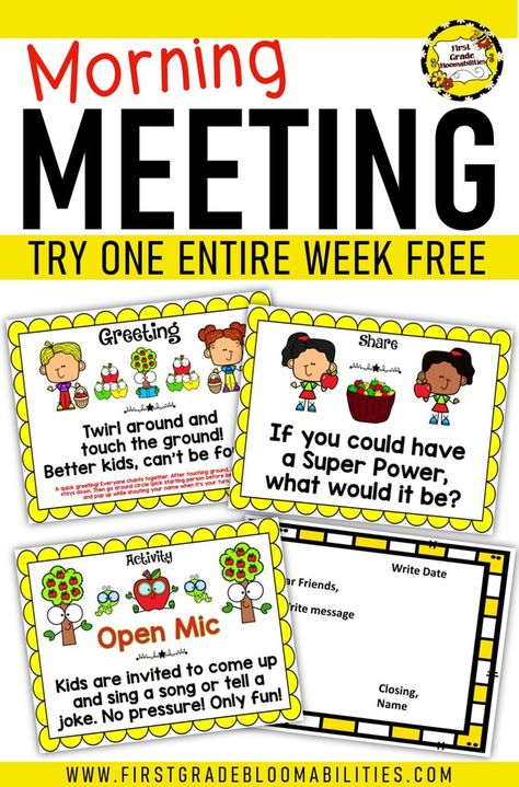 Morning Meeting Greetings, Morning Meeting Slides, Meeting Games, Morning Meeting Activities, Shy Kids, Building Classroom Community, Morning Activities, Students Day, Rhymes Songs