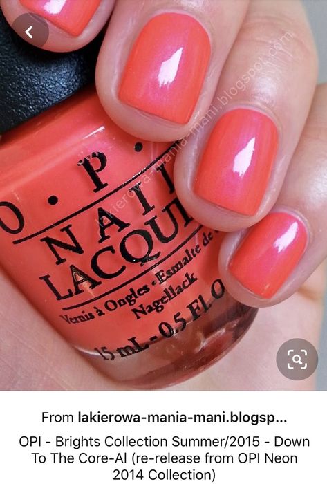 Red Summer Nails, Summer Nail Colors, Opi Nail Colors, Nails Opi, Wallpaper Collage, Colorful Nail Designs, Summer Nails Colors, Opi Nails, Summer Nail