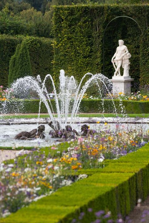 Gardens and fountains at Palace Versailles stock photos Versailles Gardens, Gardens Of Versailles, About France, Day Trip From Paris, Versailles Garden, Chateau Versailles, Palace Garden, Crystal Green, Castle Garden