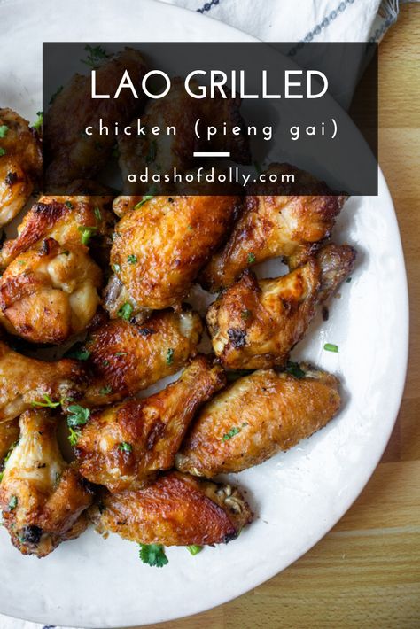 Chicken Recipes Asian, Chicken Appetizer Recipes, Asian Dish, Laos Food, Recipes Asian, Chicken Appetizers, Airfryer Recipes, Chicken Wing, Food Favorites