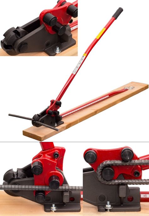 Rebar Bender, Metal Fabrication Tools, Fabrication Tools, Metal Fabrication, Wooden Board, Outdoor Power Equipment, Tools, Pins