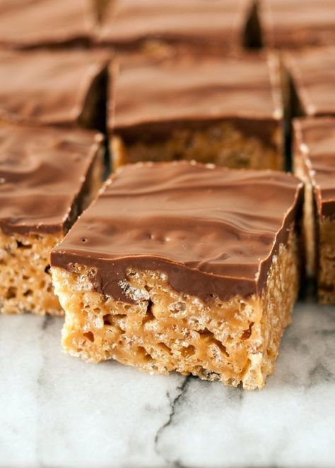 Just like my Mommy makes :-) How To Make Peanut Butter Scotcheroos — Cooking Lessons from The Kitchn