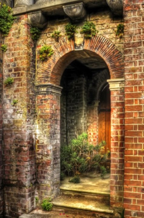 Door to nowhere, Hampstead Heath. Brick Door, Brick Archway, Hampstead Heath, Cool Doors, Door Gate, Beautiful Doors, Entrance Doors, Door Knockers, Close Your Eyes