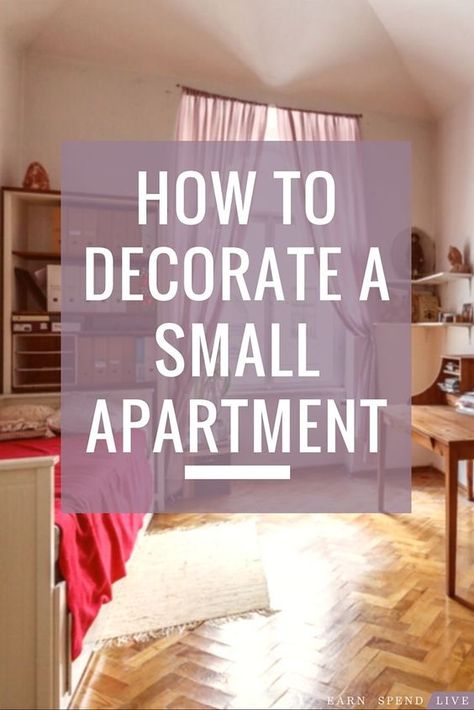 Decorate A Small Apartment, Decorating Apartment, Apartment Decorating On A Budget, Apartment Decoration, Apartment Makeover, Budget Decorating, Small Apartment Living Room, College Tips, Tiny Space