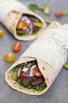 Lebanese Beef Shawarma Beef Shawarma, Shawarma Recipe, Arabian Food, Tender Meat, Doner Kebab, Tortilla Wraps, Tahini Sauce, Lebanese Recipes, Pita Bread