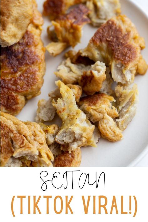 Instant Pot Seitan, Make Seitan, How To Make Seitan, Veggie Meat, Homemade Seitan, Seitan Chicken, Vegan Meat Recipe, Vegan Meat Substitutes, Seitan Recipes