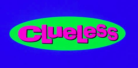 clueless opening title Clueless Stills, Movie Opening Titles, Title Cards Movies, Clueless Aesthetic Wallpaper, Film Title Design, Movie Title Card, Cocktail Van, 2000s Design, Clueless Aesthetic