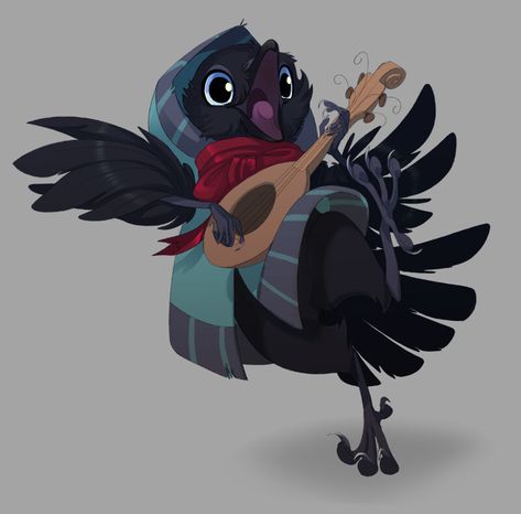 Kenku Bard, Painted Bees, Dnd Races, Kraken, Dnd Characters, Crows, Creature Design, Ravens, Fantasy Character Design